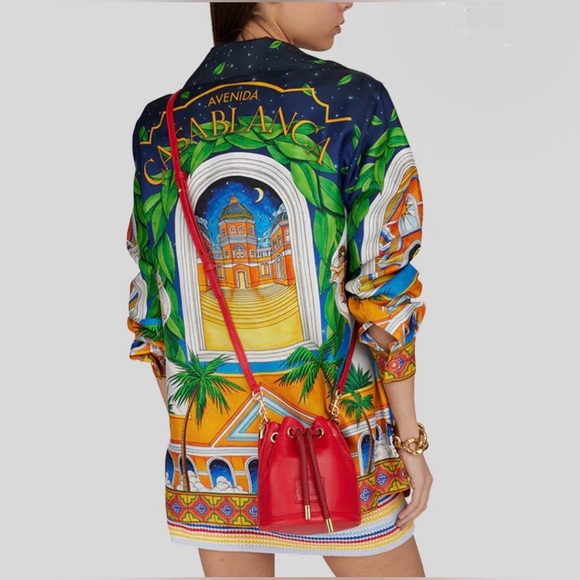 👜🔴MARC JACOBS THE LEATHER MICRO BUCKET - NWT🔴👜 - Picture 15 of 16